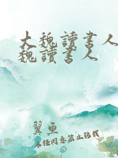 大魏读书人 大魏读书人