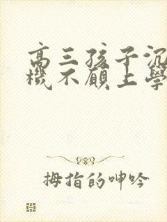 高三孩子沉迷手机不愿上学该怎么办