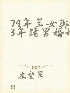 79年羊女与83年猪男婚姻