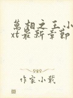 万相之王小说txt最新章节