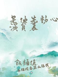 是他先动心短剧演员表