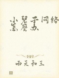 小儿子网络沉迷怎么办