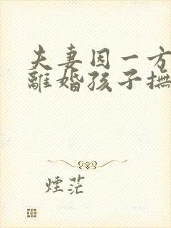 夫妻因一方出轨离婚孩子抚养权怎么判定