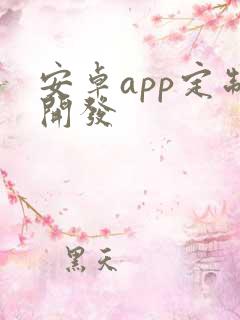 安卓app定制开发