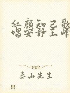 红颜知己歌曲对唱安静王峰