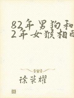 82年男狗和92年女猴相配婚姻如何