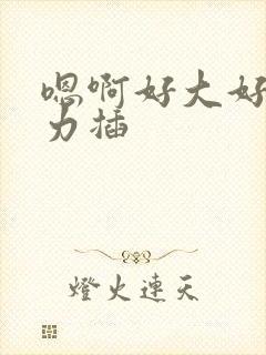 嗯啊好大好爽用力插