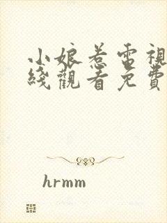 小娘惹电视剧在线观看免费