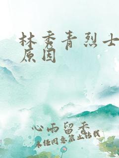 林秀青烈士牺牲原因