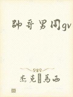 帅哥男同gv