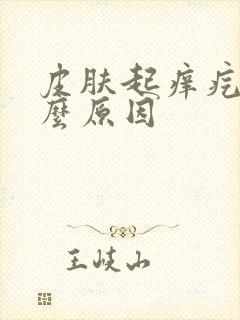 皮肤起痒疙瘩什么原因