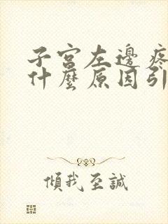 子宫左边疼痛是什么原因引起的