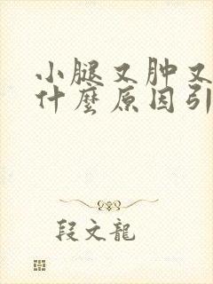 小腿又肿又痒是什么原因引起的