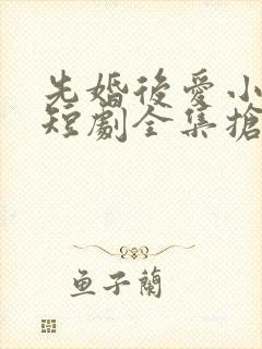 先婚后爱小甜妻短剧全集抢先看