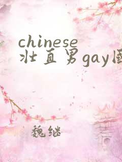 chinese壮直男gay国产