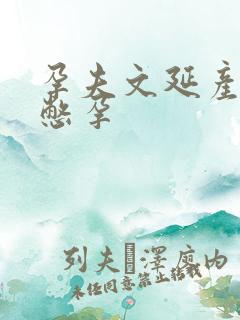 孕夫文延产大肚憋孕