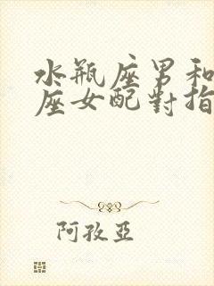 水瓶座男和摩羯座女配对指数