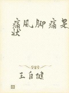 痛风脚痛是啥症状