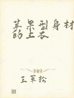 苹果型身材适合的上衣