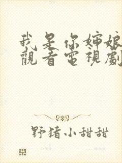 我是你婶娘免费观看电视剧