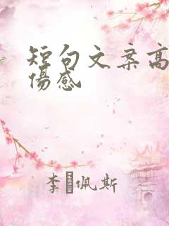 短句文案高质量伤感