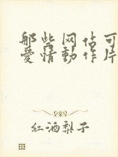 那些网站可以看爱情动作片