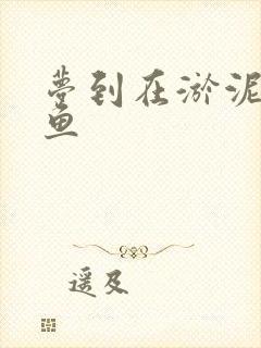 梦到在淤泥里抓鱼