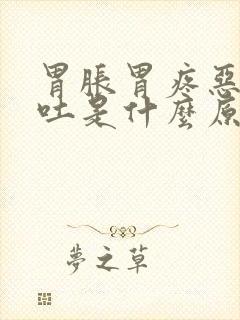 胃胀胃疼恶心想吐是什么原因