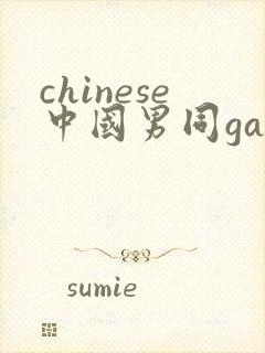 chinese中国男同gay