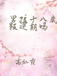 男孩十八岁还有叛逆期吗