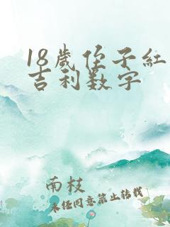 18岁侄子红包吉利数字