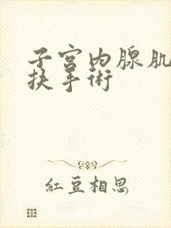 子宫内腺肌症海扶手术