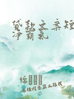 贷款文案短句干净霸气