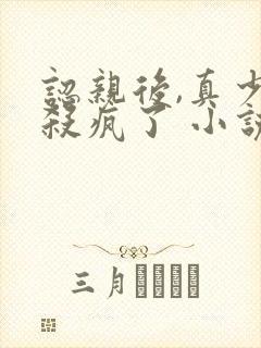 认亲后,真少爷杀疯了 小说阅读