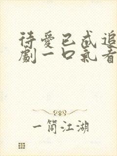 待爱已成追忆短剧一口气看完