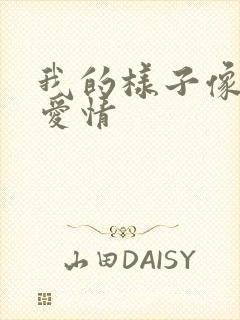 我的样子像极了爱情