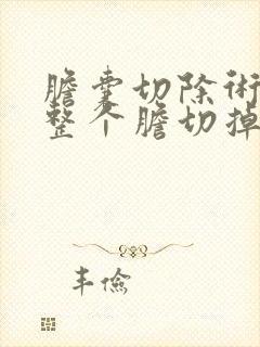 胆囊切除术是把整个胆切掉吗