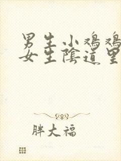 男生小鸡鸡插进女生阴道里视频