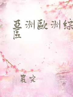 亚洲欧洲综合二区