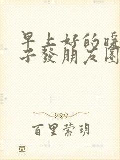 早上好的暖心句子发朋友圈