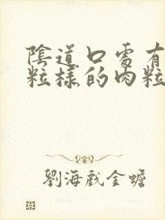 阴道口处有小颗粒样的肉粒