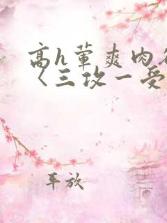 高h荤爽肉欲文〈三攻一受〉视频