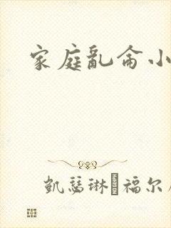家庭乱仑小说
