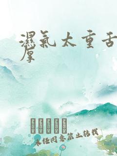 湿气太重舌苔白厚