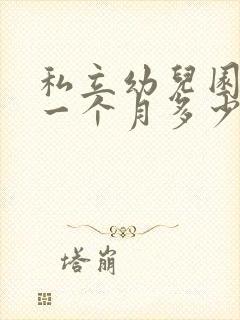 私立幼儿园全托一个月多少钱