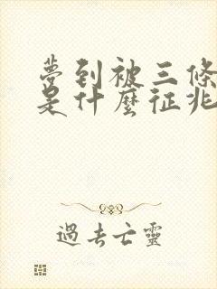 梦到被三条蛇咬是什么征兆 女性