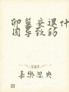 卵巢衰退什么原因导致的