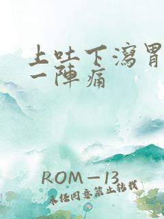 上吐下泻胃一阵一阵痛