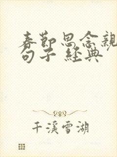 春节思念亲人的句子 经典