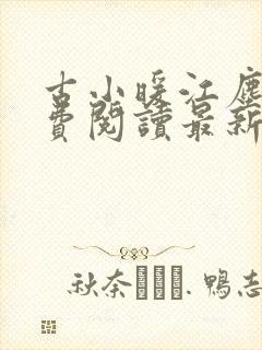 古小暖江尘御免费阅读最新